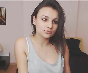 Cute Romanian Teen Strips And Masturbates