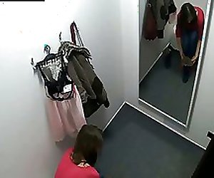 Beautiful Czech Teen Snooped in Changing Room