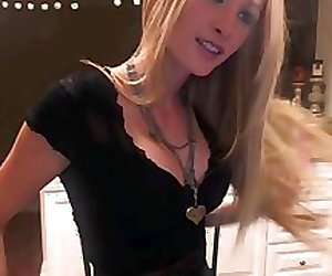 Super hot  blonde skinny girl with amazing body, nice tits!