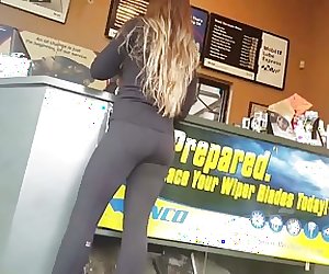 Tight candid ass