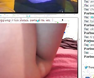 Young italian girl playing on cam 6