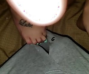 More foot tease fun with another escort